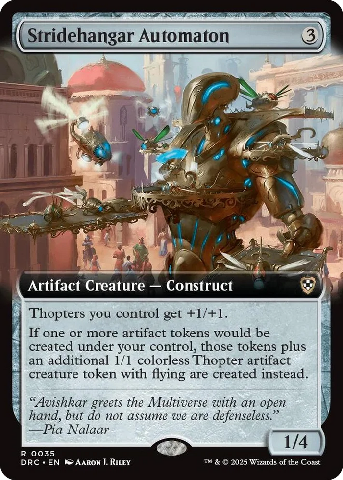 0035 Stridehangar Automaton (Extended Art) R Commander: Aetherdrift