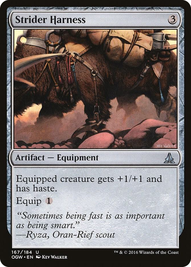 Strider Harness #167 U - Oath of the Gatewatch Pokemon card