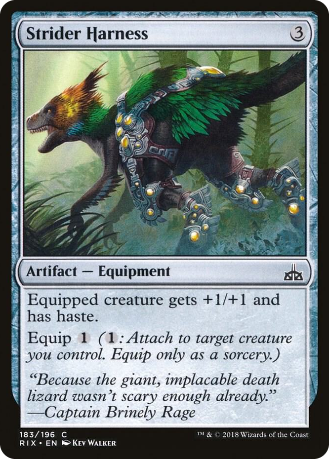 0183 Strider Harness C Rivals of Ixalan