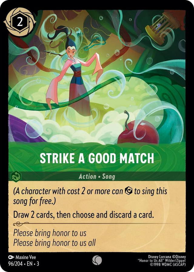 0096 Strike a Good Match Common Into the Inklands