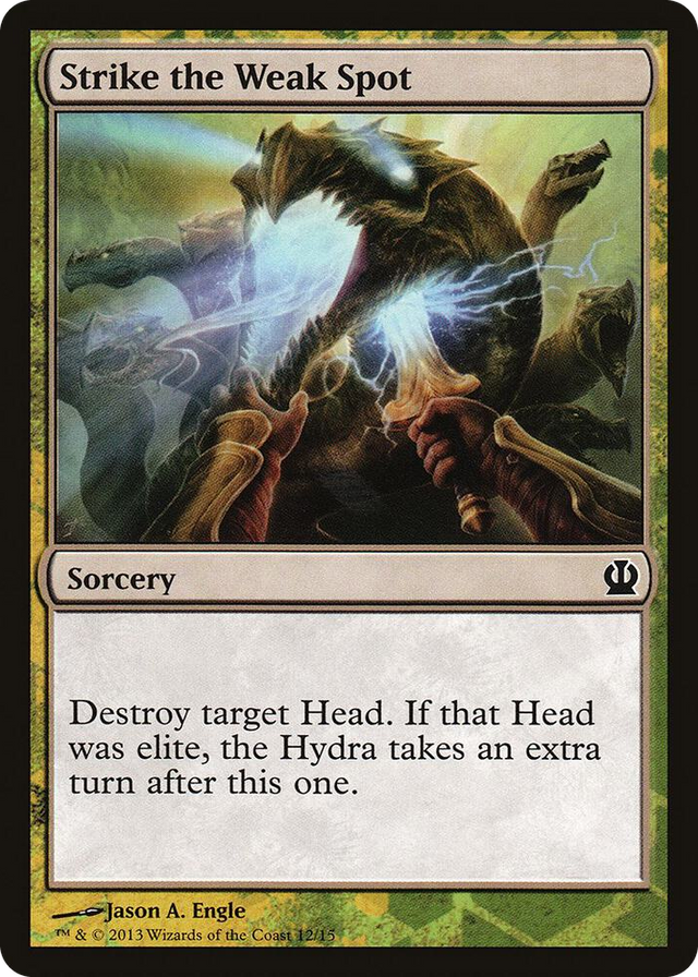 0012 Strike the Weak Spot S Hero's Path Promos