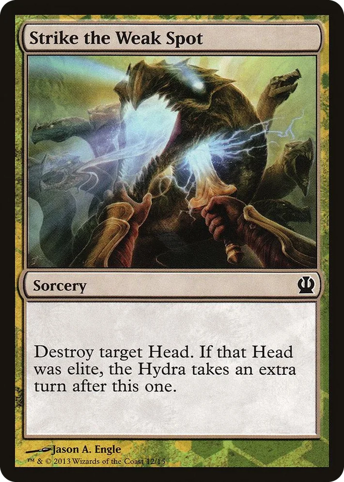 0012 Strike the Weak Spot S Hero's Path Promos
