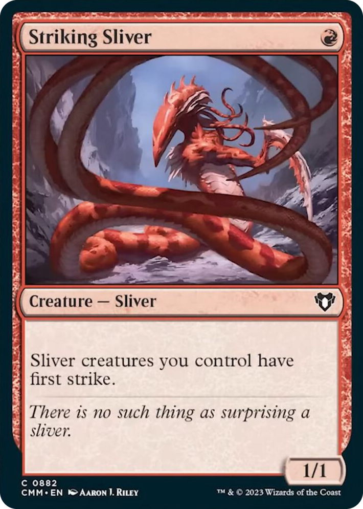 0882 Striking Sliver C Commander Masters
