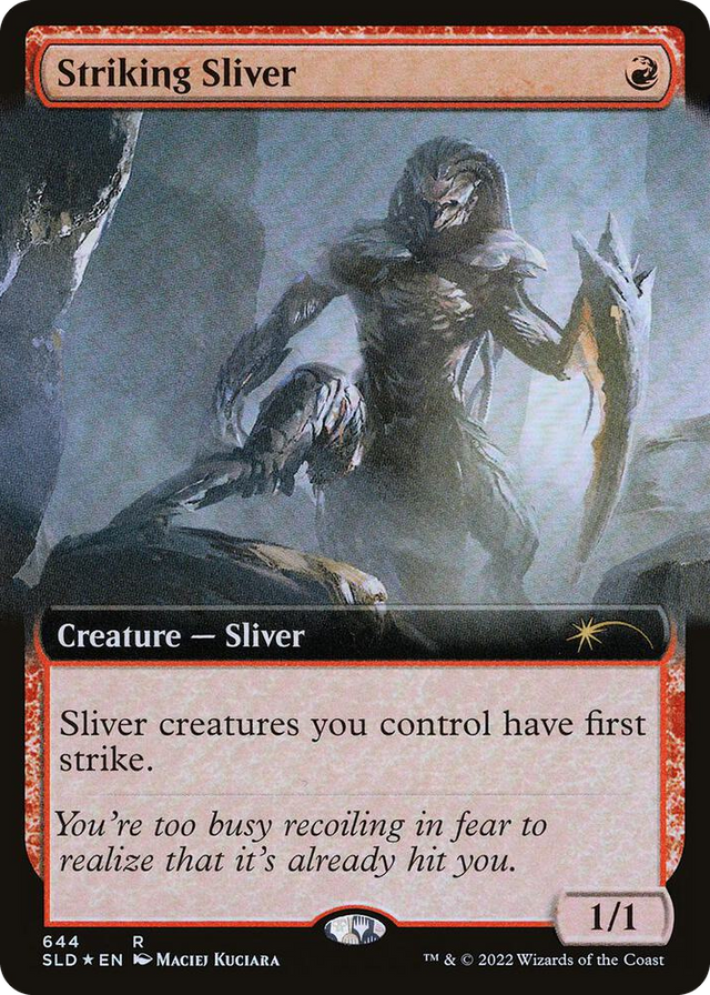 0644 Striking Sliver (Extended Art) R Secret Lair Drop Series