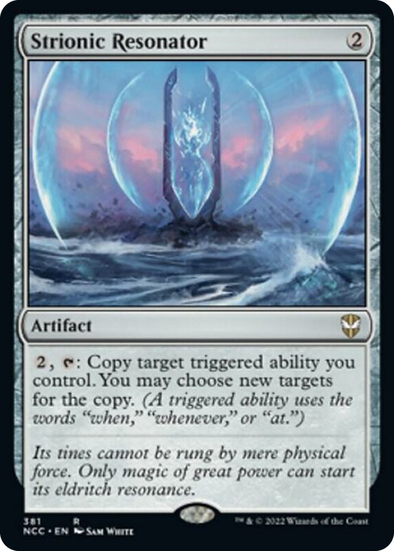 0381 Strionic Resonator R Commander: Streets of New Capenna