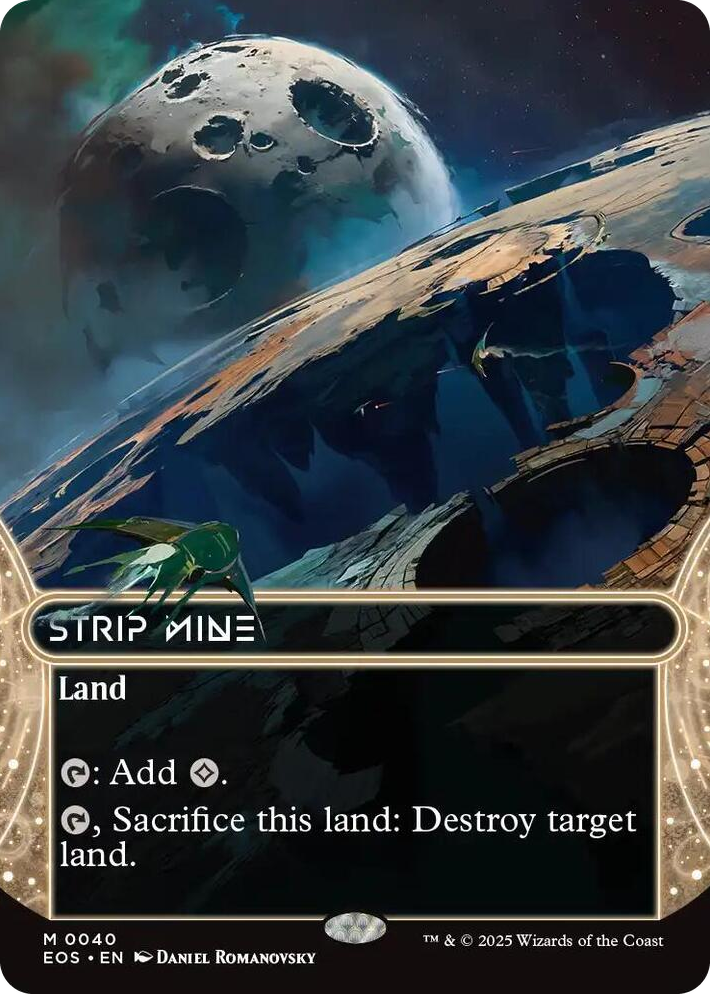 0040 Strip Mine (0040) (Borderless) M Edge of Eternities: Stellar Sights