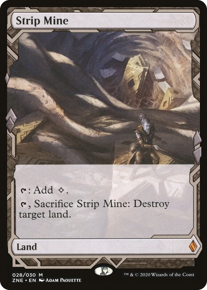 0028 Strip Mine M Zendikar Rising Expeditions