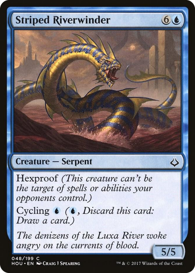 0048 Striped Riverwinder C Hour of Devastation