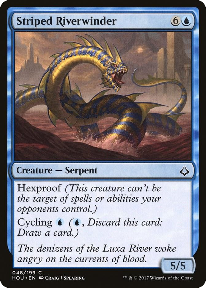 Striped Riverwinder #48 C - Hour of Devastation Pokemon card