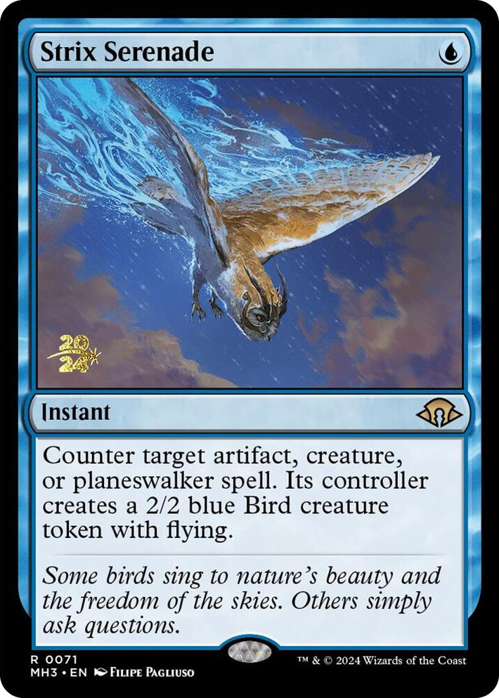 0071 Strix Serenade R Prerelease Cards