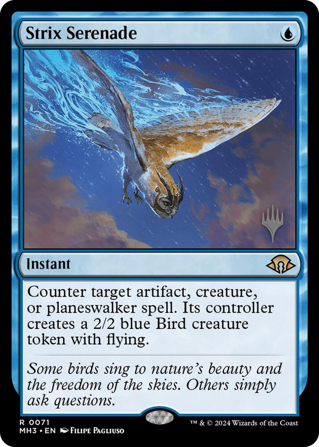 0071 Strix Serenade R Promo Pack: Secrets of Strixhaven