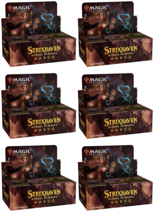 Strixhaven: School of Mages - Draft Booster Box Case - Strixhaven: School of Mages sealed product