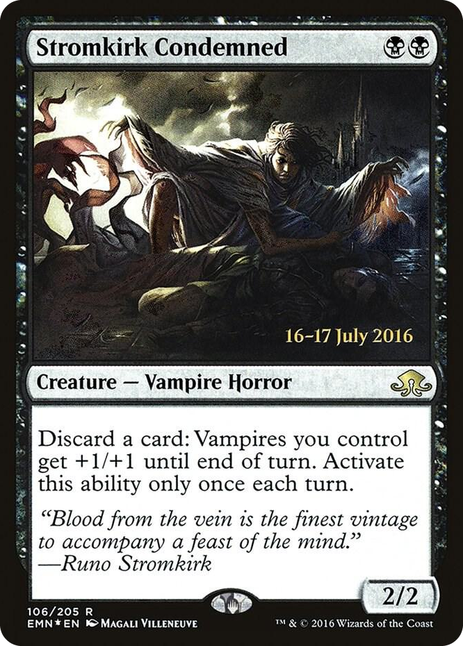 Stromkirk Condemned #106 R - Prerelease Cards Pokemon card