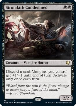 0137 Stromkirk Condemned R Commander: Innistrad: Crimson Vow