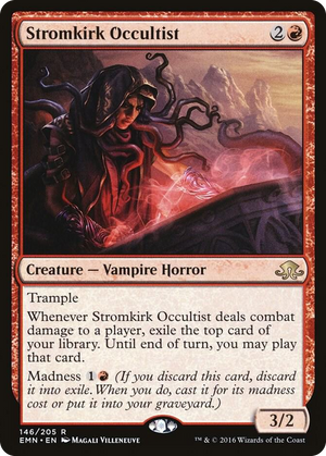 0146 Stromkirk Occultist R Eldritch Moon