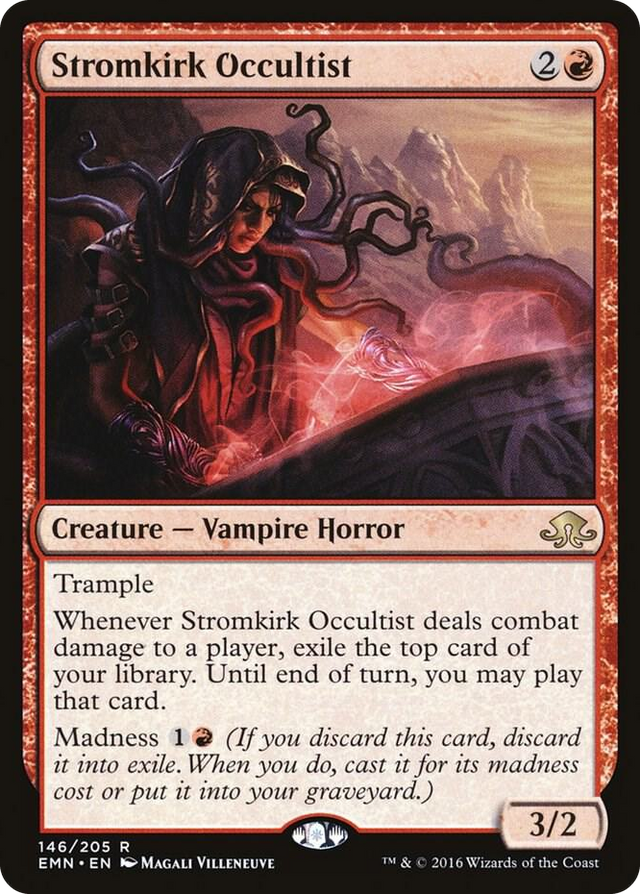 0146 Stromkirk Occultist R Eldritch Moon
