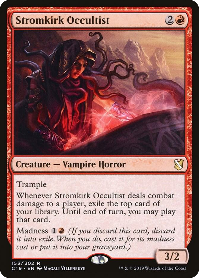 0153 Stromkirk Occultist R Commander 2019