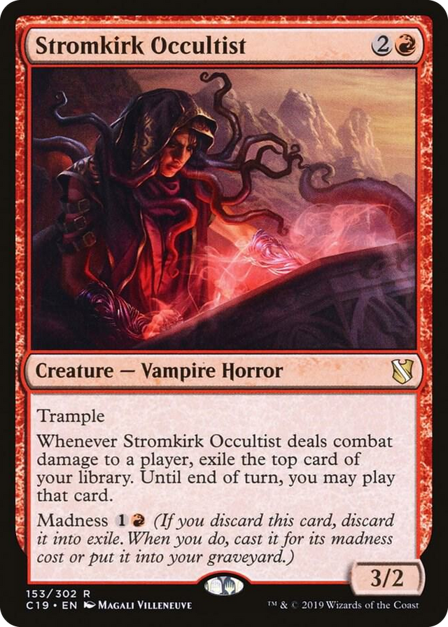 0153 Stromkirk Occultist R Commander 2019