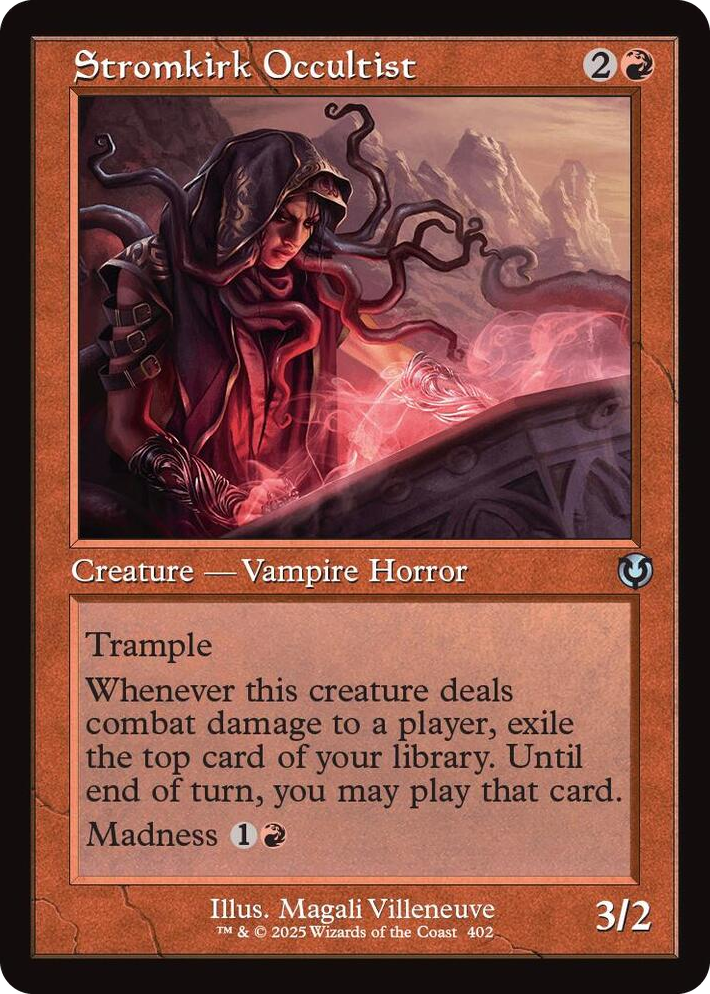 0402 Stromkirk Occultist (Retro Frame) U Innistrad Remastered