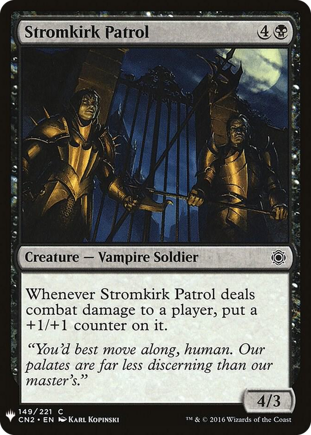 0149 Stromkirk Patrol C The List Reprints