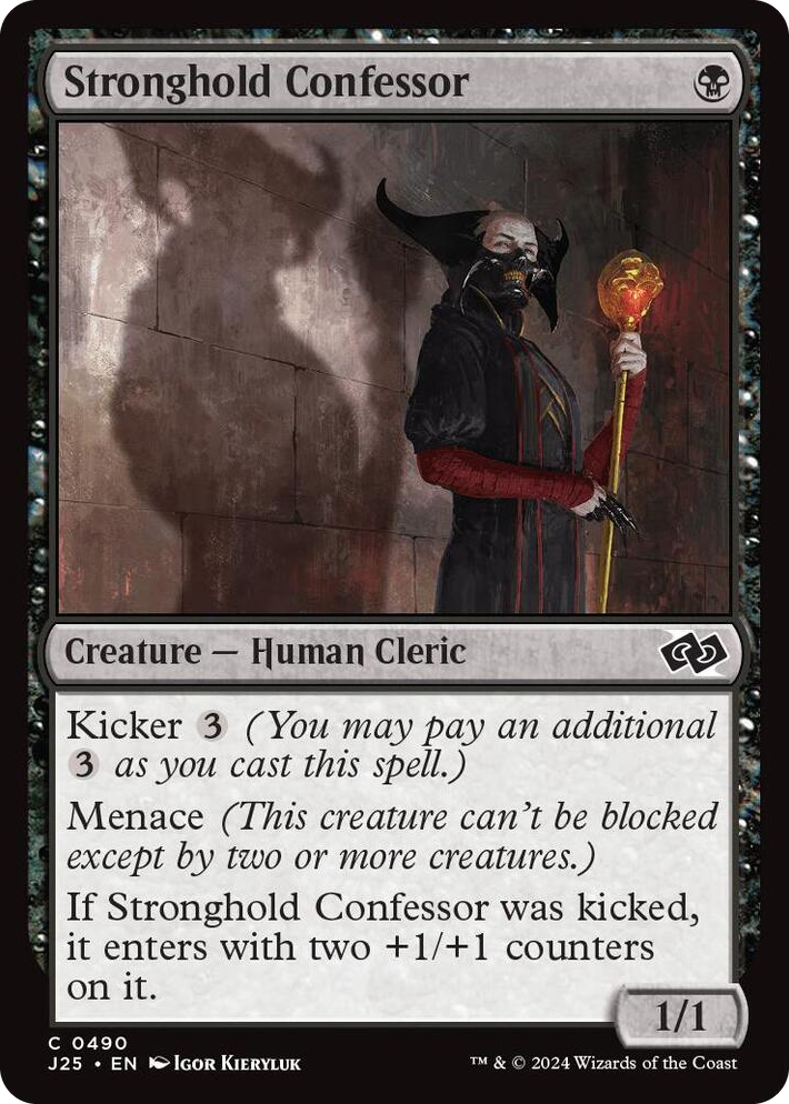 0490 Stronghold Confessor C Foundations Jumpstart