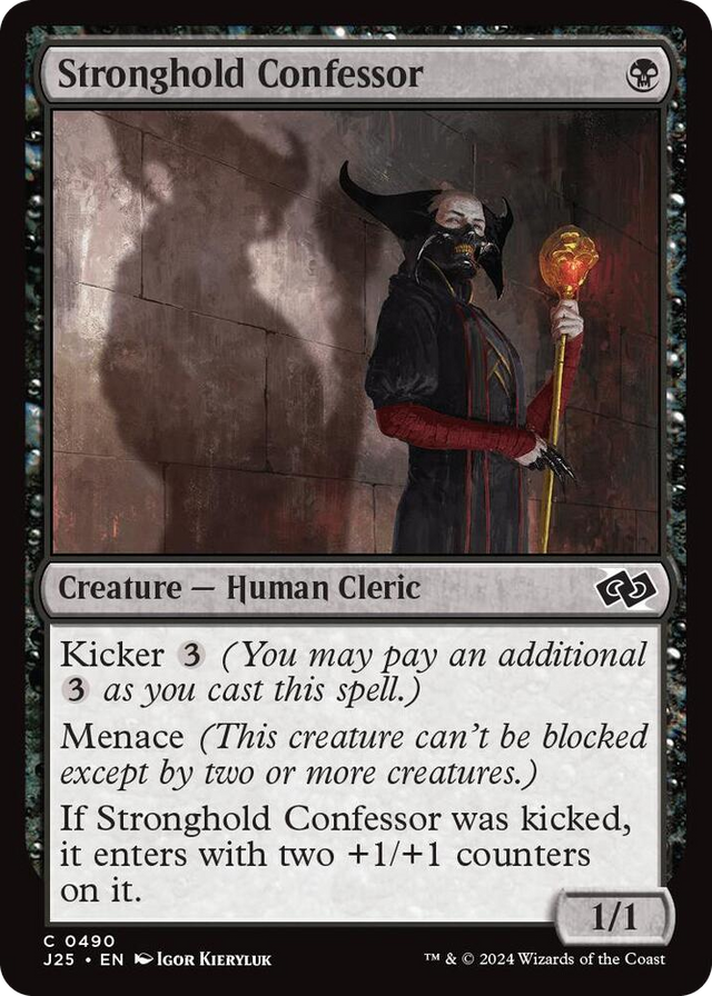 0490 Stronghold Confessor C Foundations Jumpstart