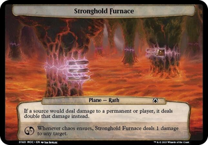 0160 Stronghold Furnace T Planechase: March of the Machine