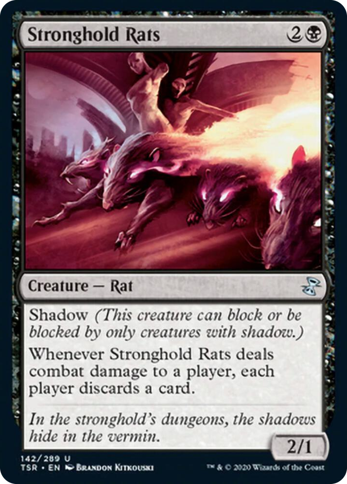 0142 Stronghold Rats U Time Spiral: Remastered
