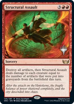 0126 Structural Assault R Promo Pack: Streets of New Capenna