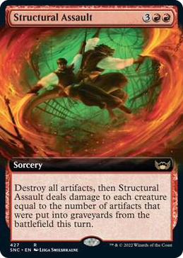0427 Structural Assault (Extended Art) R Streets of New Capenna