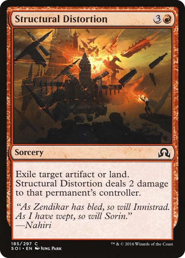 0185 Structural Distortion C Shadows over Innistrad
