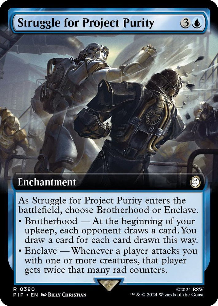 0380 Struggle for Project Purity (Extended Art) R Universes Beyond: Fallout