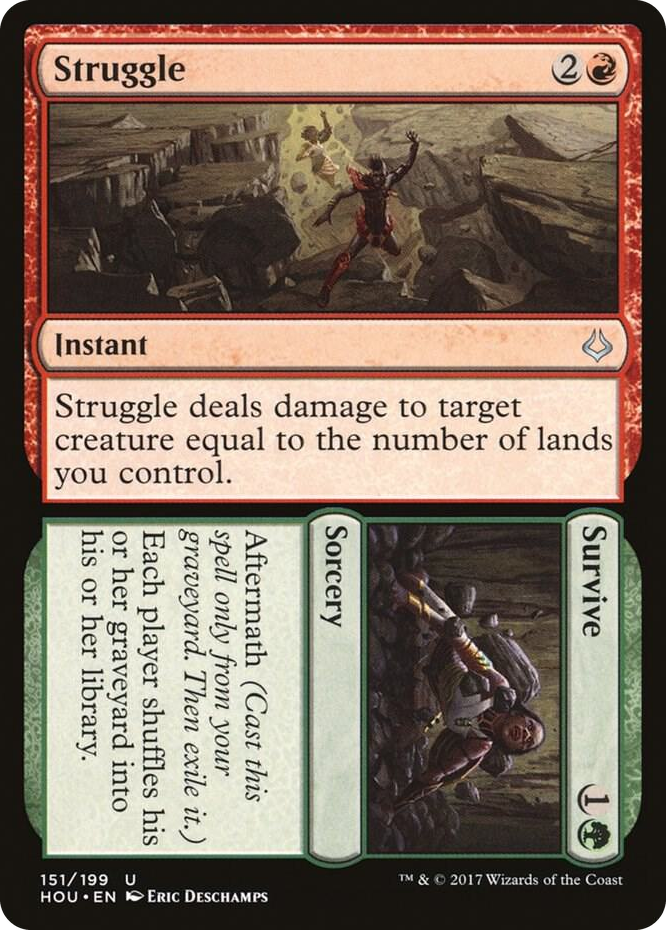 Struggle // Survive #151 U - Hour of Devastation Pokemon card