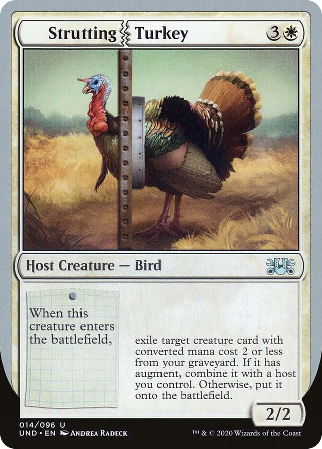 0014 Strutting Turkey U Unsanctioned