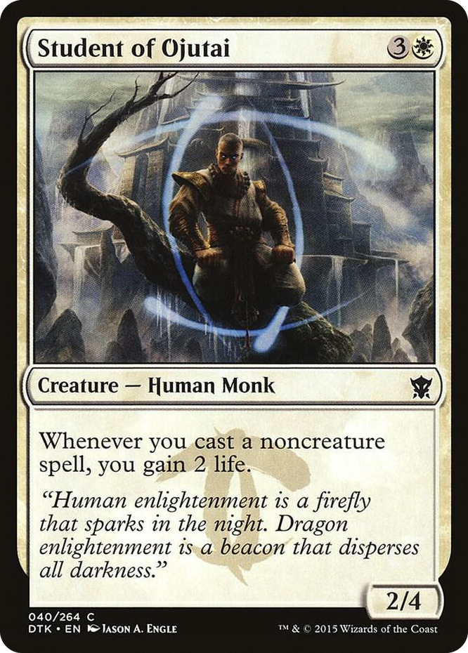 0040 Student of Ojutai C Dragons of Tarkir