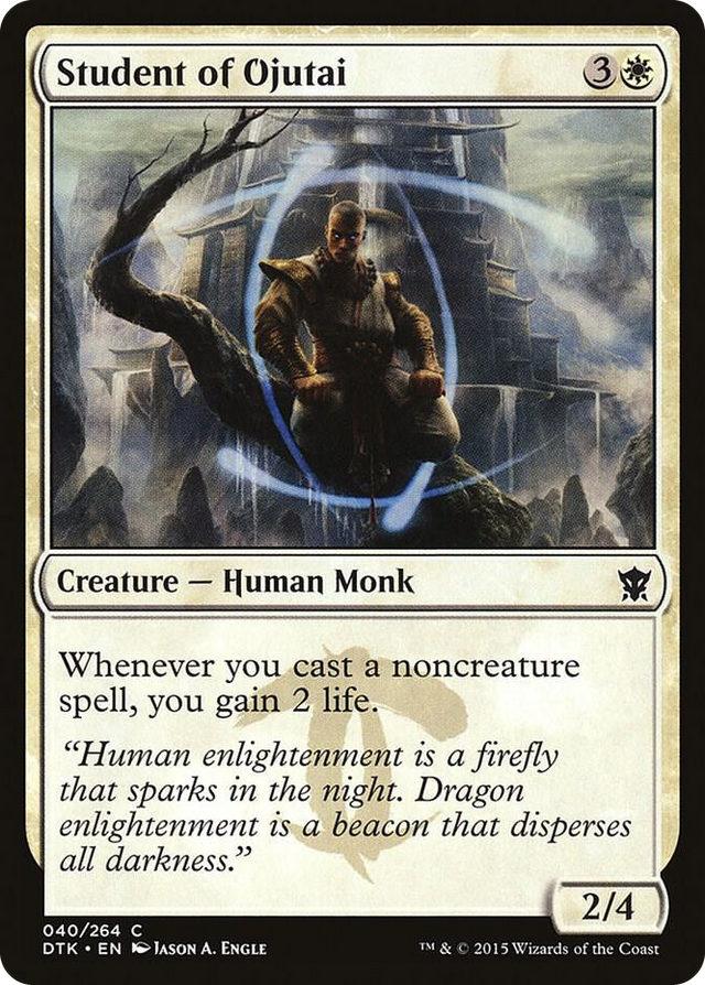 0040 Student of Ojutai C Dragons of Tarkir