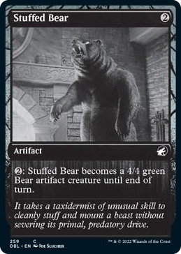 Stuffed Bear #259 C - Innistrad: Double Feature Pokemon card