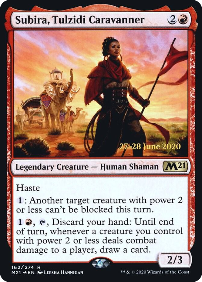 Subira, Tulzidi Caravanner #162 R - Prerelease Cards Pokemon card