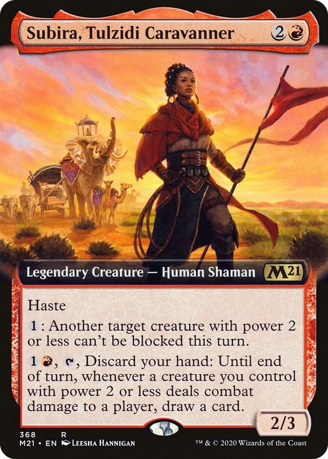 0368 Subira, Tulzidi Caravanner (Extended Art) R Core Set 2021