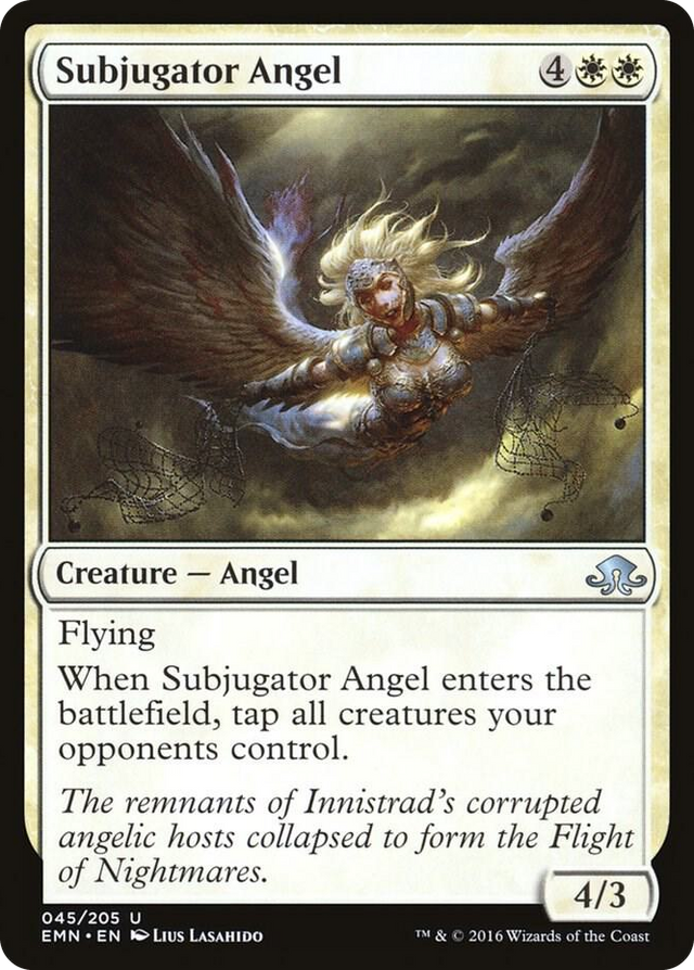 0045 Subjugator Angel U Eldritch Moon