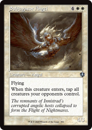 0350 Subjugator Angel (Retro Frame) U Innistrad Remastered