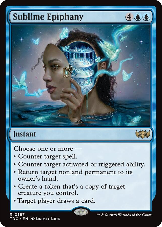 0167 Sublime Epiphany R Commander: Tarkir: Dragonstorm