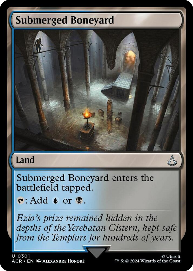 0301 Submerged Boneyard U Universes Beyond: Assassin's Creed