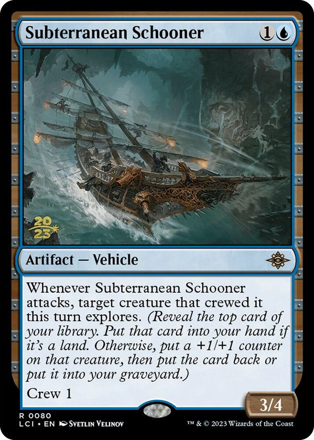 0080 Subterranean Schooner R Prerelease Cards