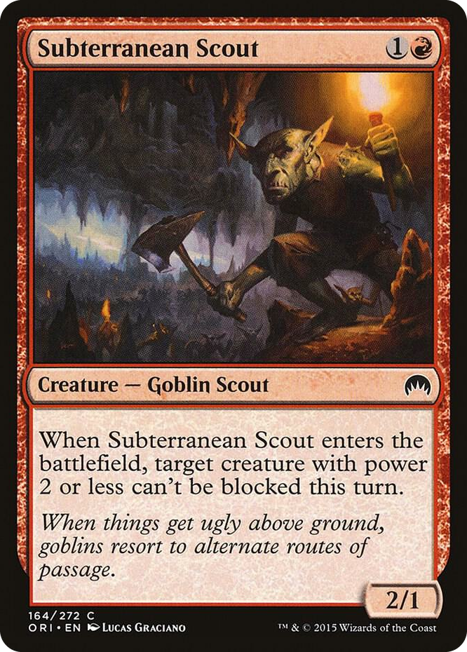 0164 Subterranean Scout C Magic Origins