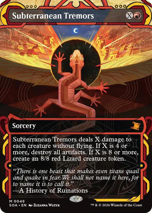 0048 Subterranean Tremors M Secrets of Strixhaven: Mystical Archive