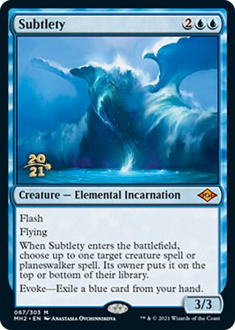 0067 Subtlety M Prerelease Cards