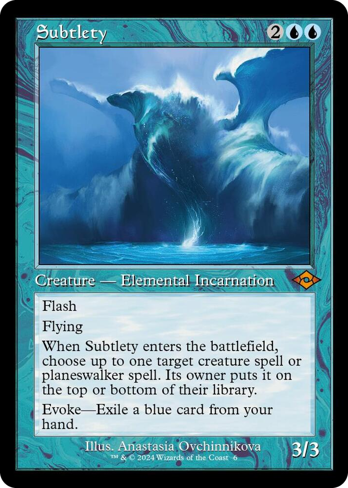 0006 Subtlety (Retro Frame) M Modern Horizons 2