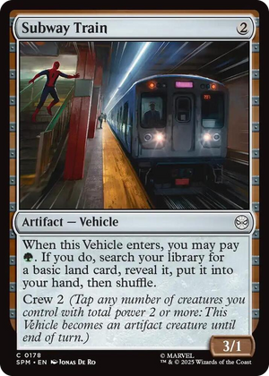 0178 Subway Train C Marvel's Spider-Man