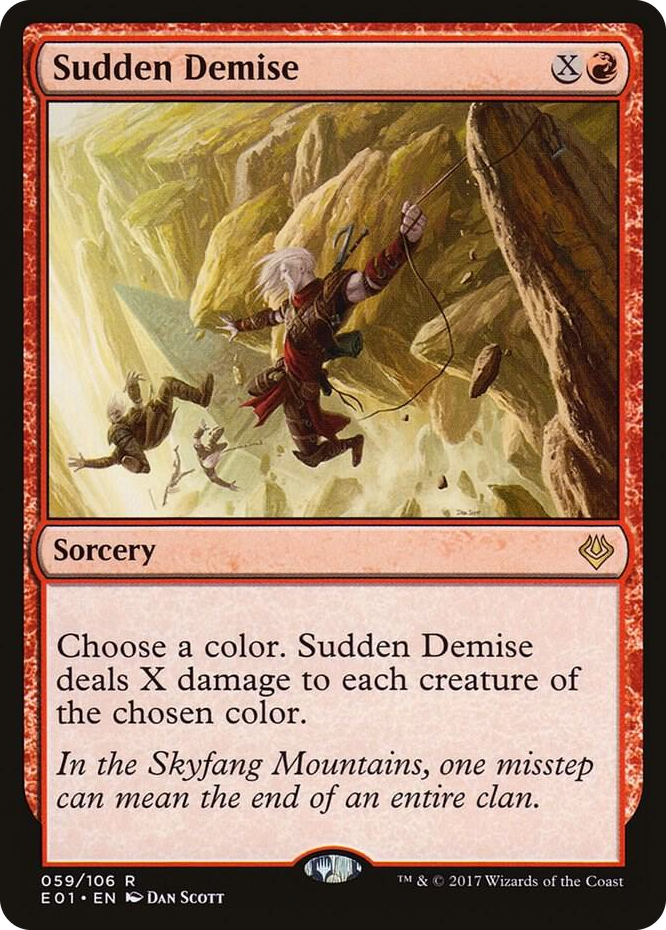 Sudden Demise #59 R - Archenemy: Nicol Bolas Pokemon card